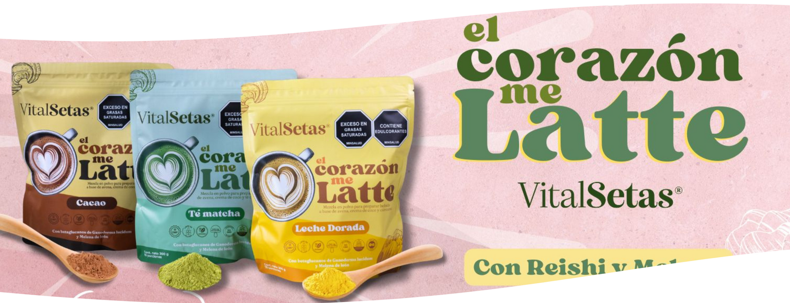 Descubre “El Corazón Me Latte”: Los Nuevos Lattes Funcionales de VitalSetas