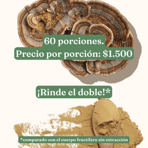 Extracto de Cola de Pavo VitalSetas - 60 gramos