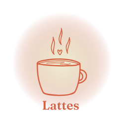 Lattes y café