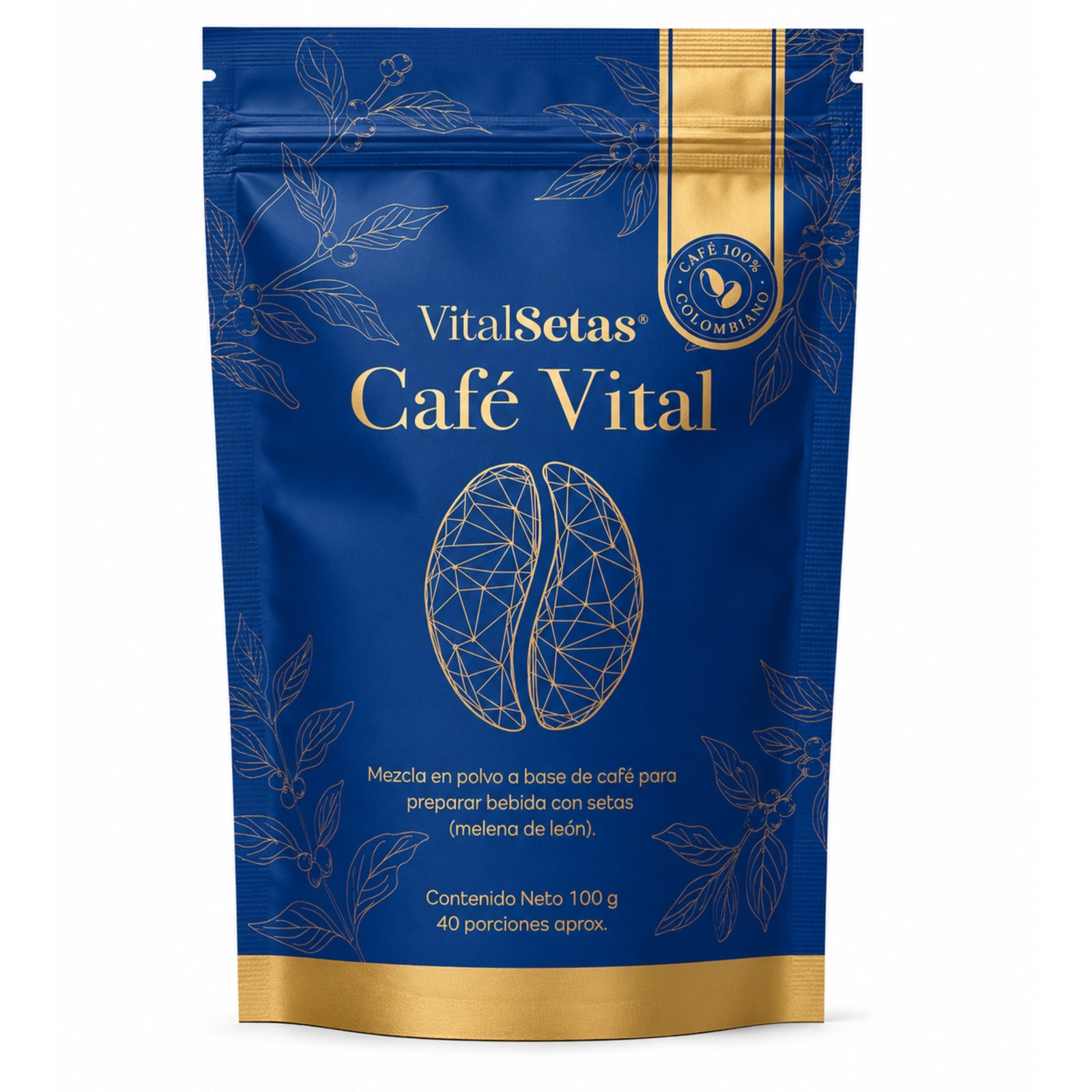 Café Vital Café instantáneo con melena de león VitalSetas