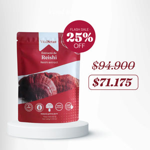 Extracto de Reishi VitalSetas - 60 gramos