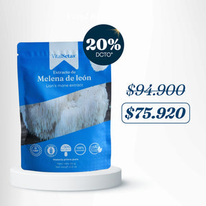 Extracto de Melena de León VitalSetas - 60 gramos