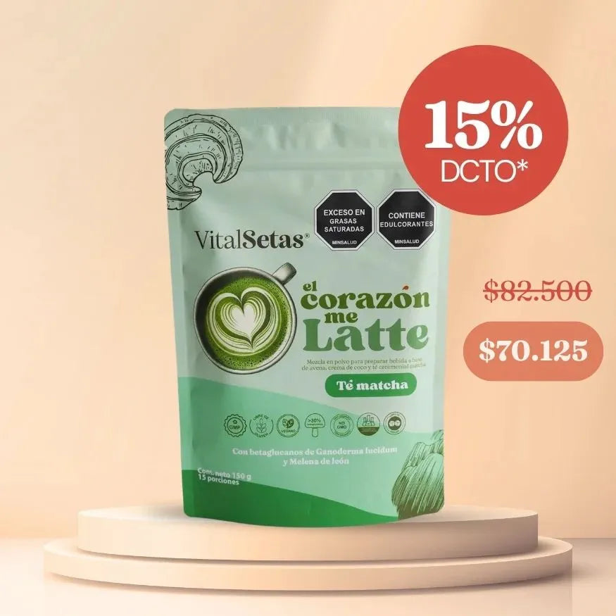 El Corazón Me Latte - Té Matcha