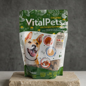 Galletas para perros con hongos funcionales: VitalPets